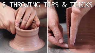 5 Tips & Tricks for Centring and Throwing on the Potter's Wheel