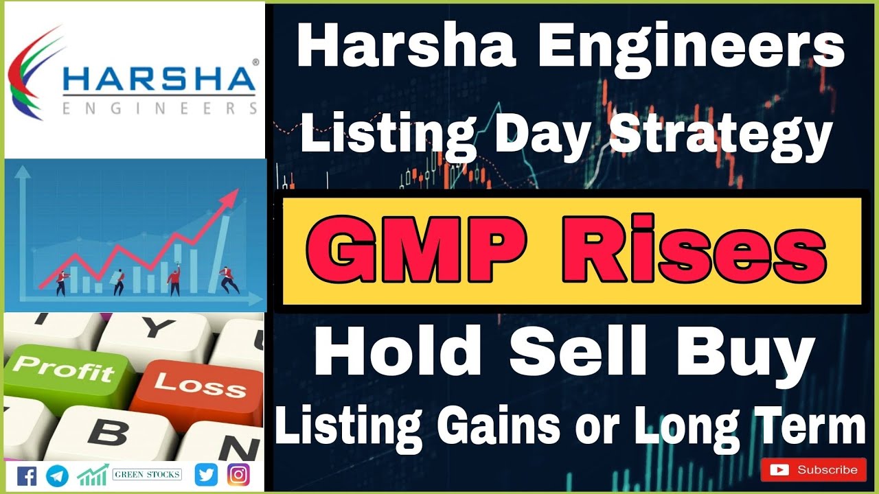 Harsha Engineers IPO Listing Day Strategy ll GMP Rises Before Listing