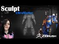 Начинаем хайполить космодеса | Space Marine #13 (Zbrush)