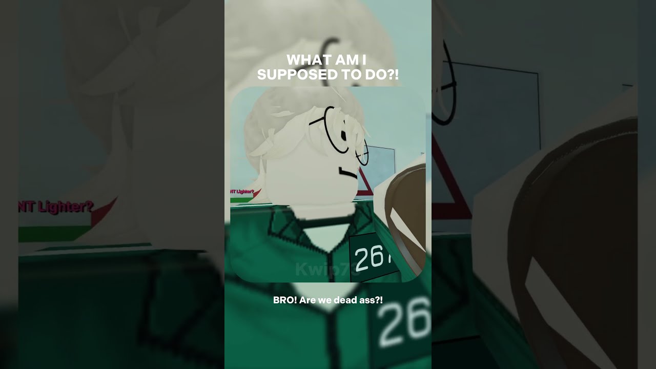 Giving Up Would Ve Been More Enjoyable Than Ts Inkgame Robloxsquidgame Squidgame Roblox
