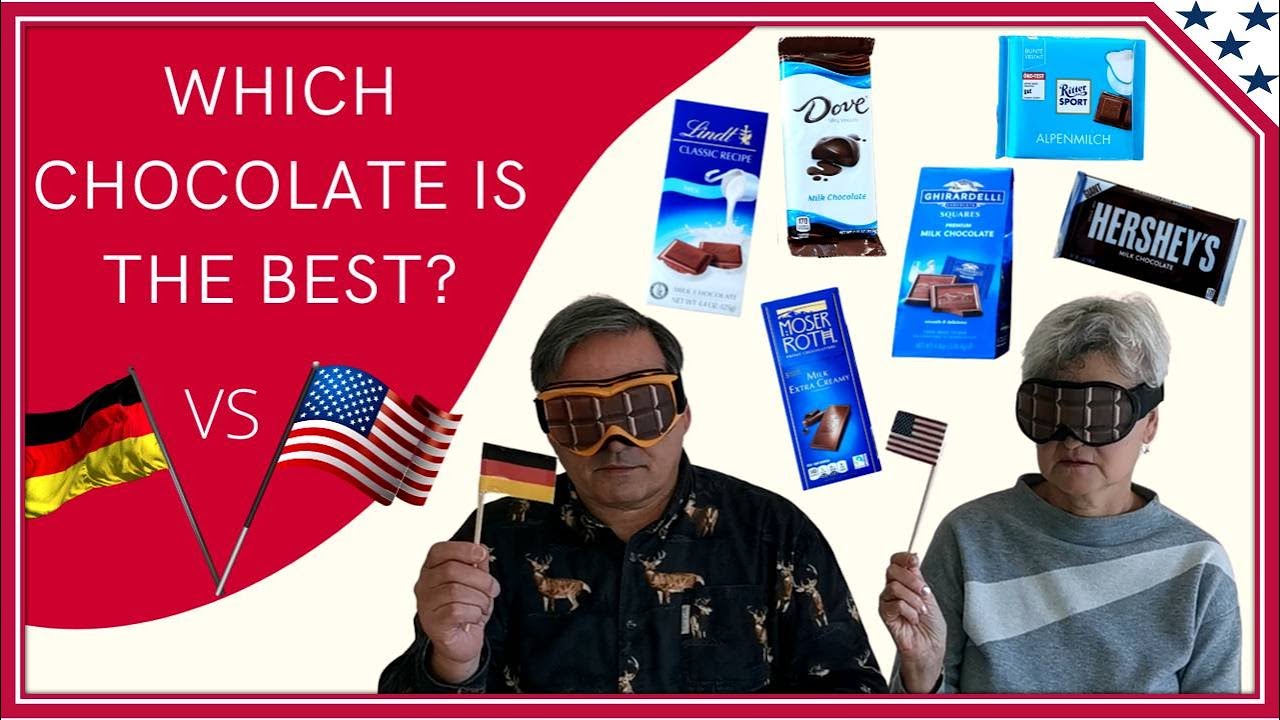 GERMANS try American chocolate SUPRISING Blind Taste Test Why