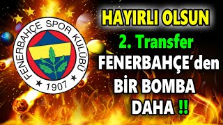 Son Dakika F.bahçeden Bir Transfer Daha 2. Transfer Hayirli Olsun