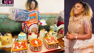 Dorcas Moyo Celebrating her Birthday with Lots of Cakes HBD🔥❤️