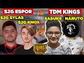 İZLEDİĞİM EN HEYECANLI VS! NARUTO-SASUKE vs BARIŞ G'NİN TAKIMI S2G ESPOR SYLAS-KNOX!