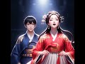 K-opera anime climax, soprano and tenor singing high notes together