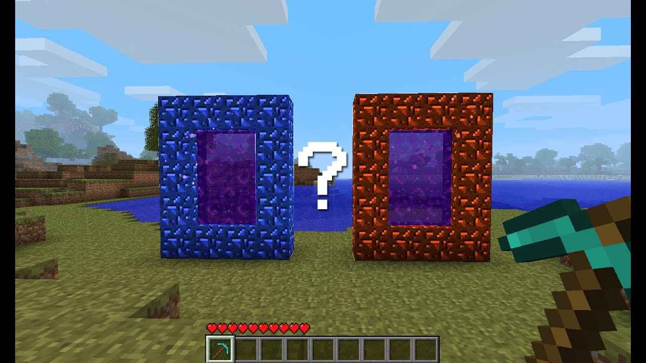построить портал в майнкрафте на айпаде #6