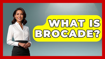 What Is Brocade? - Understanding Southwest Asia