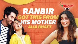 Celebrity Alia Bhatt on Ranbir Kapoor, Neetu Kapoor & Answers Rapid Fire Questions😍| Mirchi Plus Wealth