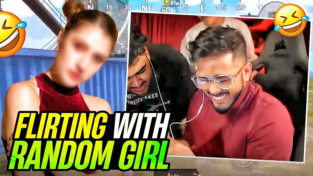 EPIC FLIRTING WITH RANDOM GIRL IN BGMI