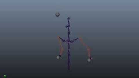 Brittanimation: Rigging 1 - Juggling Animation (Skeleton Only)
