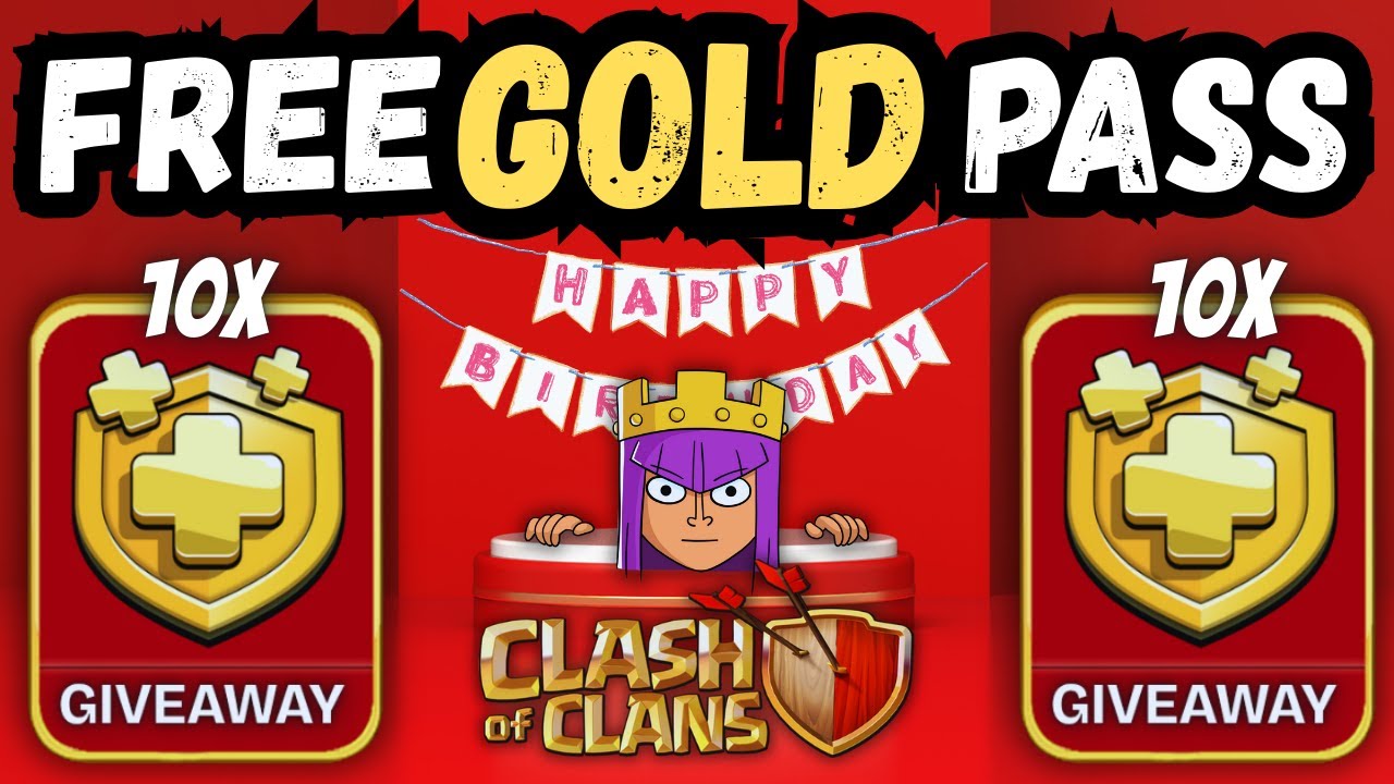 🔴10 GOLDPASS GIVEAWAY 🎉 ( 
