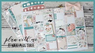 PLAN WITH ME ll FT NIKKI PLUS THREE ll EMMA KIT