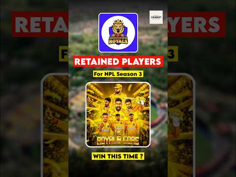Sudurpaschim Royals Retained Players list for NPL season 3 😍 | #suparoyals #retainedplayer #npl3
