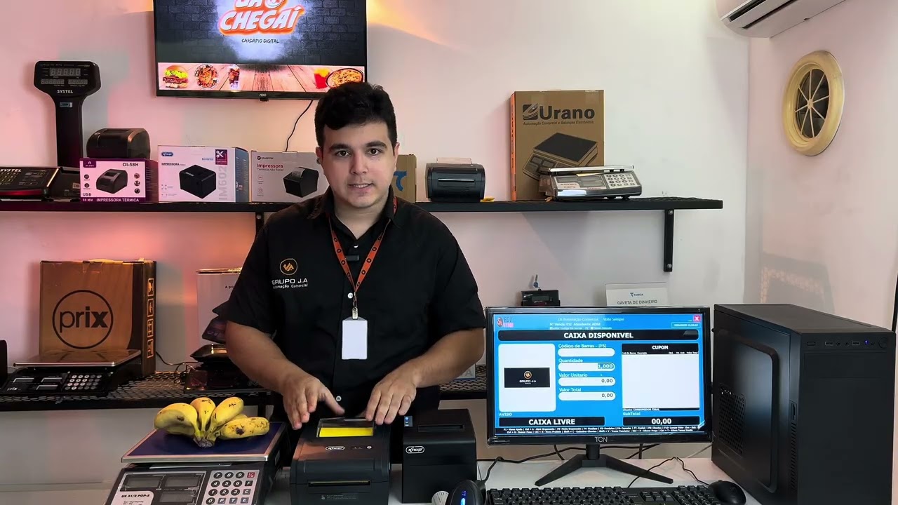 Kit PDV para mercadinhos, padaria e hortifruti