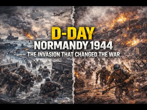 WW2 Turning Point #5 | D-Day Normandy 1944 – The Invasion That Changed ...