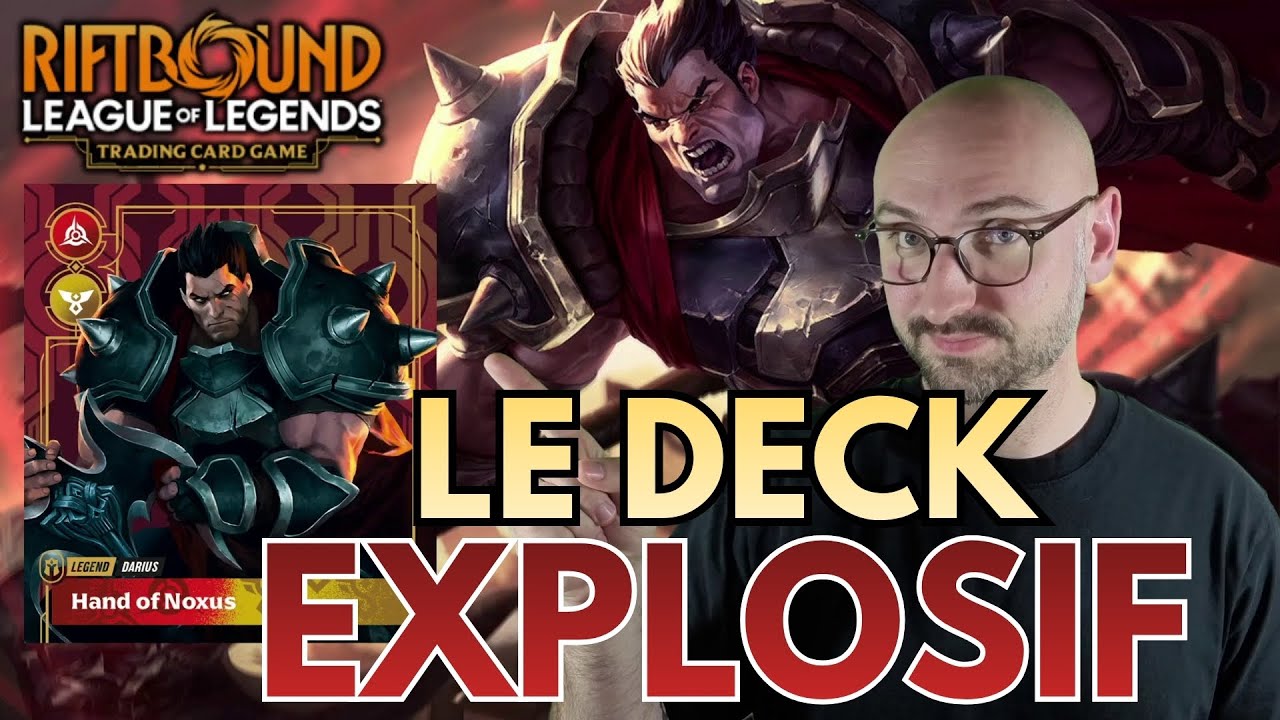 DARIUS RIFTBOUND DECKLIST - Présentation du Deck EXPLOSIF de la META # ...