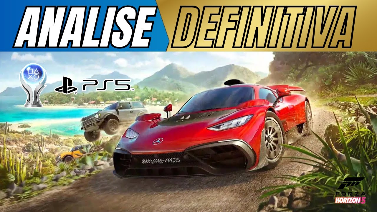 FORZA HORIZON 5 NO PLAYSTATION! ANALISE DEFINITIVA, VALE A PENA?