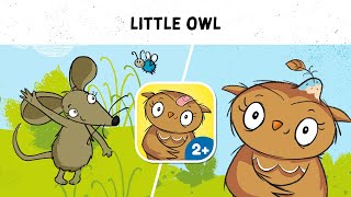 Little Owl - Simple rhymes for speaking 🦉 Interactive Picture Book App for little kids by Fox & Sheep 80,397 views 1 year ago 30 seconds