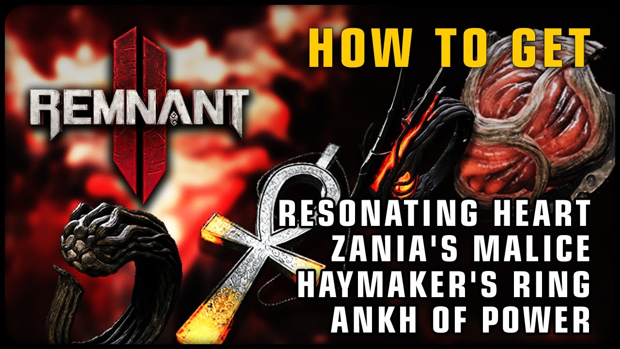 Remnant 2 🐱 How to get Resonating Heart, Zania's Malice,