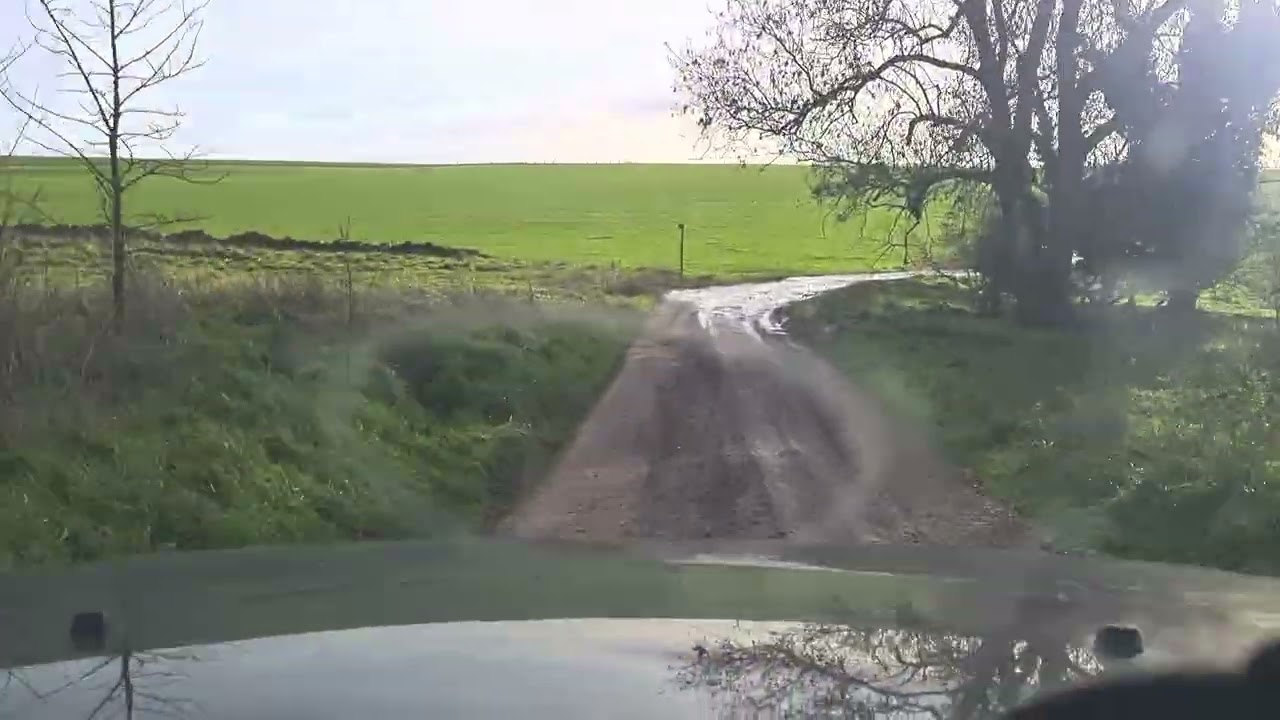Offroading around Salisbury Plain,  1st January 2026. Imber village 