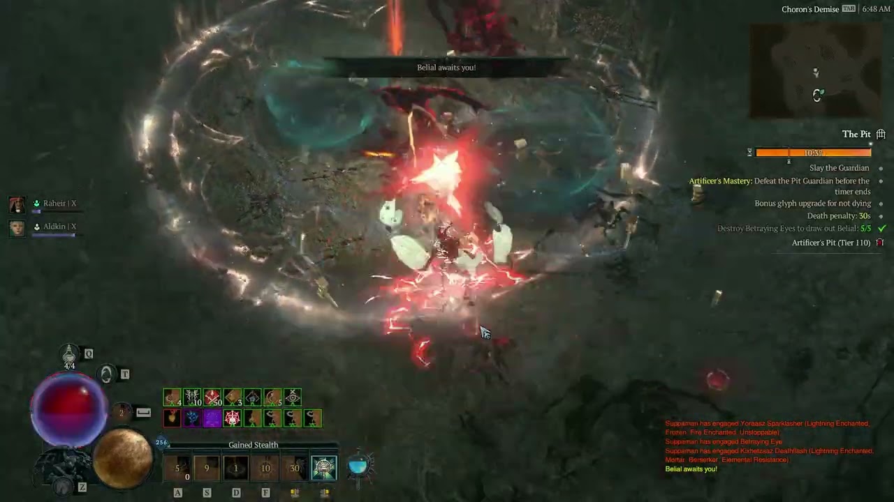 Hammerdin Diablo 4 T11 Pit110 5 min