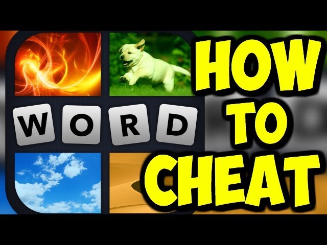 4 Pics 1 Word How To Cheat Part 2 Iphone Gameplay Video 4 Pics 1 Word Cheats Youtube