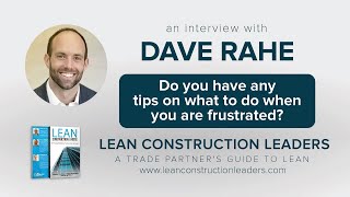 Do you have any tips on what to do when you are frustrated?