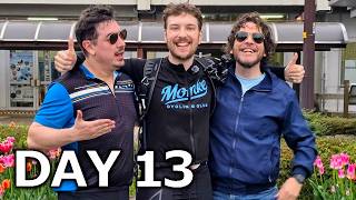 Cycling to Makino Station! ft. Abroad in Japan &amp; PremierTwo | Cyclethon 5 Day 13