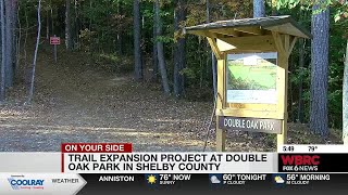 Trail expansion at Double Oak Park in Shelby County