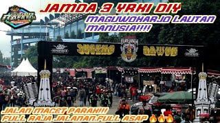 JAMDA 3 YRKI DIY!!!! SUPEEEERRRR ,JALAN MACET PENUH KINGERS YANG INGIN MENGHADIRI ACARA!!! KEREN 🔥🔥