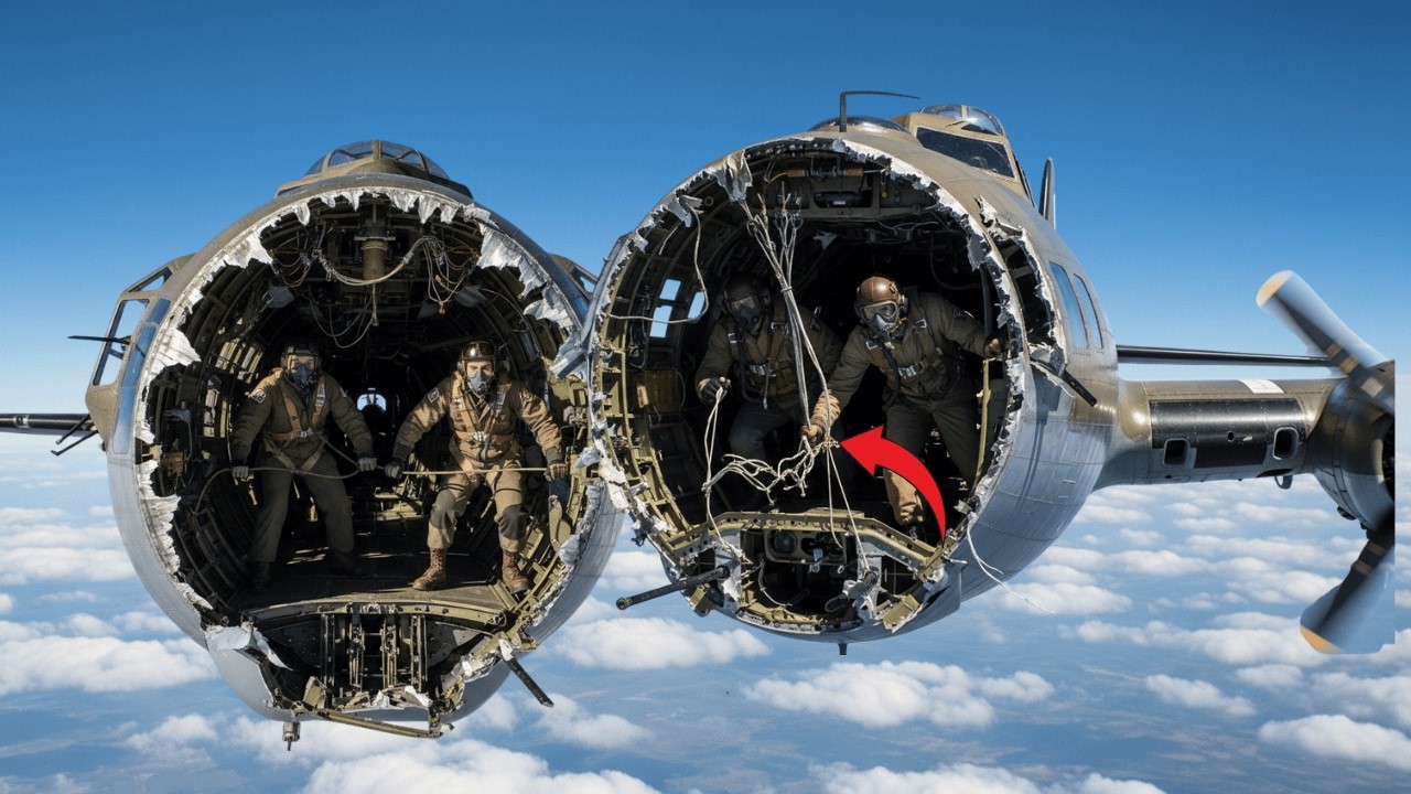Manual Survival: Flying a Nose-less B-17 for 10 Minutes Using Only Bare Cables