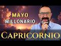 Capricornio ♑️ MAYO trae RIQUEZA. Noticia MILLONARIA 🔮 TAROT mensual de dinero