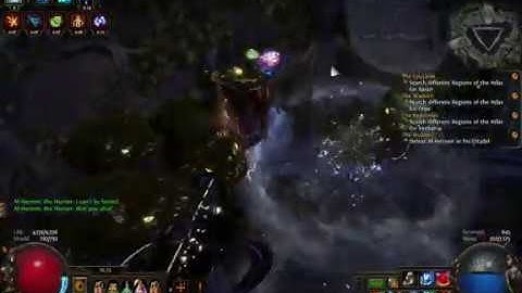 Path of Exile: 3.92e Conquerors of the Atlas - Al Hezmin citadel fight (3rd watchstone)