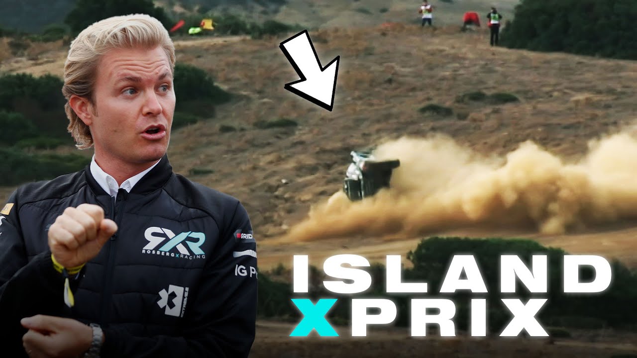 Rally Crash Onboard & Behind the Scenes! | Island-X-Prix | Nico Rosberg