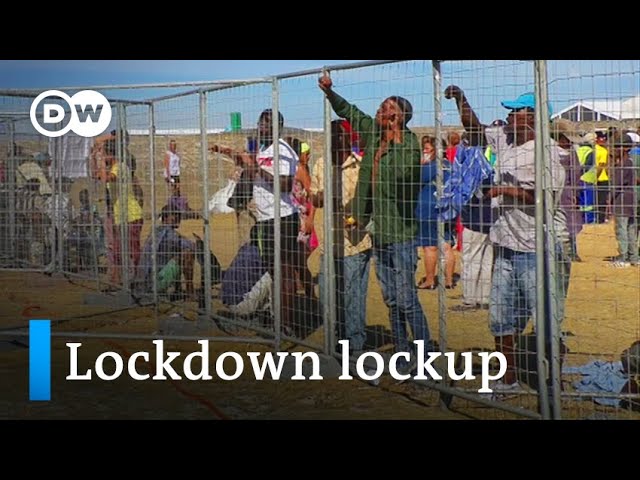 South Africa locks homeless up in detention camp | DW News