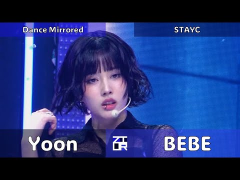 [Yoon Focus] STAYC "BEBE" Dance Mirrored