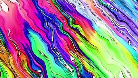 Abstract colorful  lines background movie.Abstract multicolor twirling liquid motion graphic.