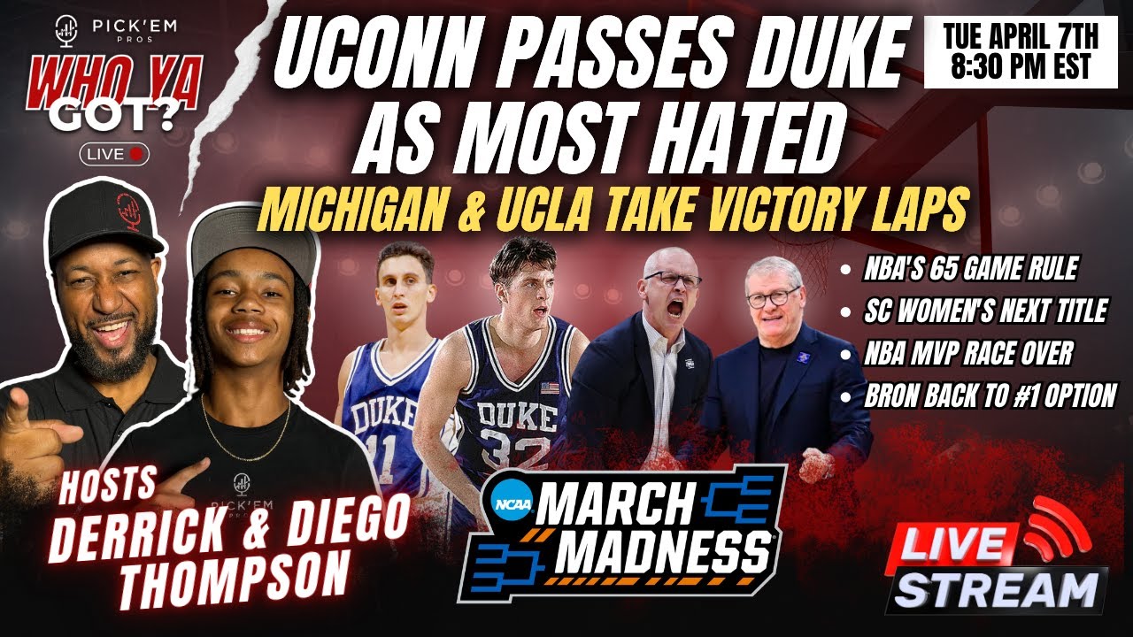Michigan Wins It All 😳 + UConn HATE Rising?! | NBA Injuries & 65 Game Rule Debate