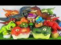 Jurassic World Unboxing Review Asmr Dinosaur T-rex Carnotaurus Velociraptor Blue Pterodactyl Eggs