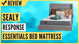 Sports Performance Sealy Response Essentials Bed Mattress Conventional, Queen, White Review