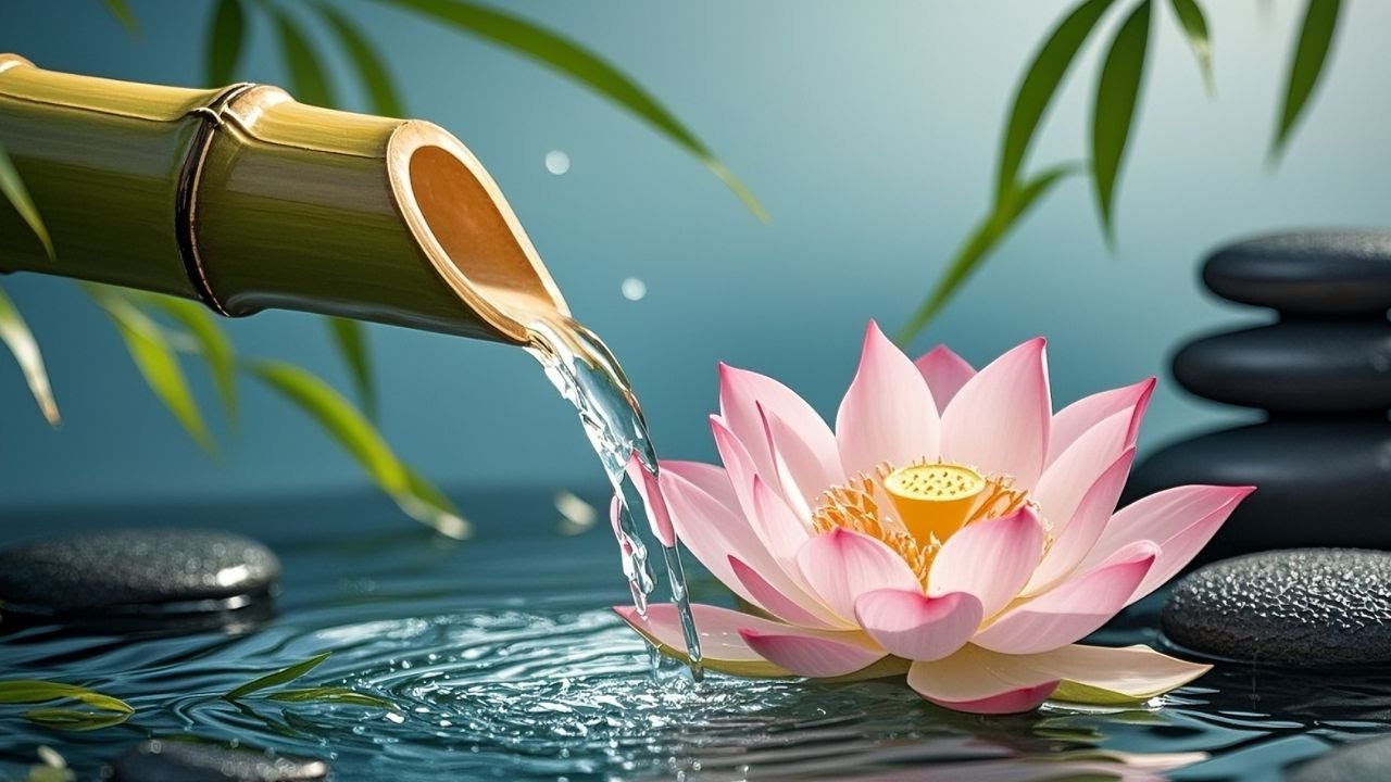 Soothing Relaxation Music and Water Sound 🌿100% Authentic Nature, Sleeping Music for Deep Sleeping