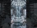 Building a FROZEN WATERFALL Inside a Dome 😱❄️ #behindthescenes #specialeffects #construction