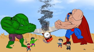 Rescue HULK &amp; SPIDERMAN, Superman - Mysterious evolutionary time bomb : Back from the dead SECRET