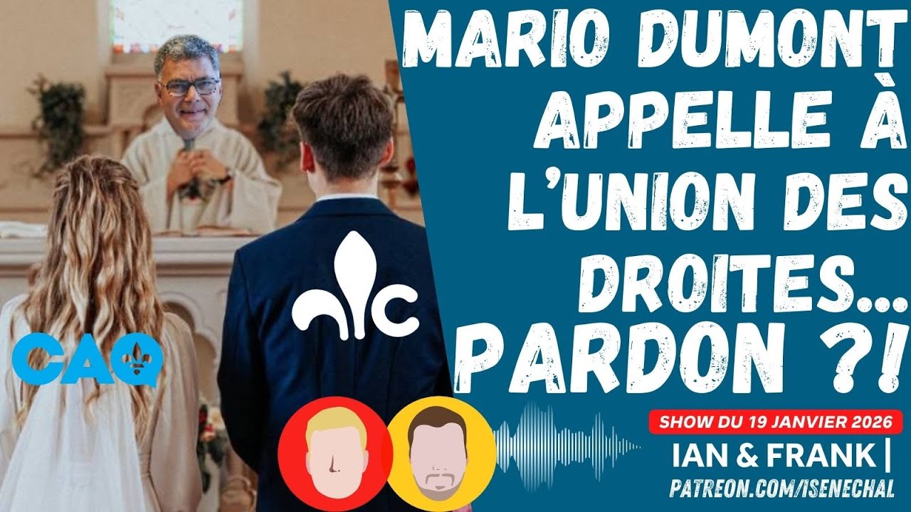 Mario Dumont appelle à l’union des droites... Pardon ?!