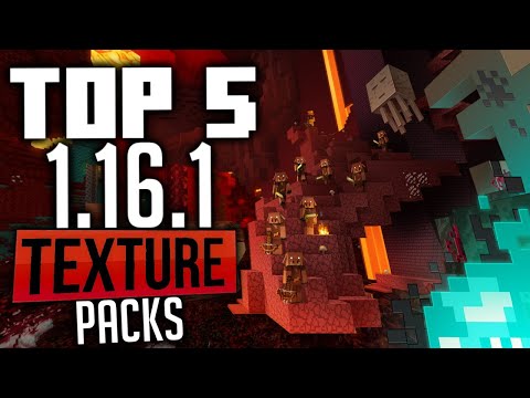 TOP 5 Best 1.16.1 Texture Packs For Minecraft Nether Update ?