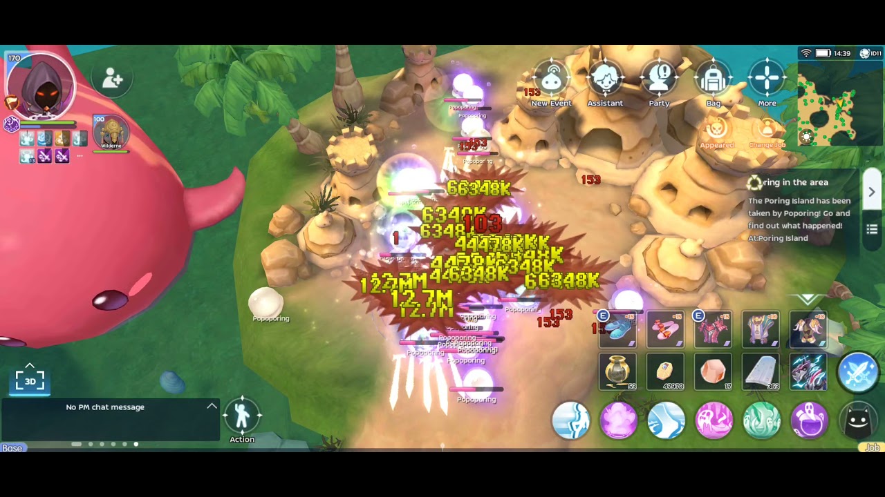 Save time in killing poporing event HAHAHA