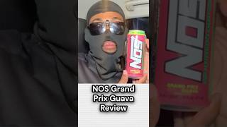 NOS Grand Prix Guava Review #energydrink #caffeine #tastetest #shorts
