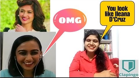 Clapingo English conversation | with tutor Jheel |