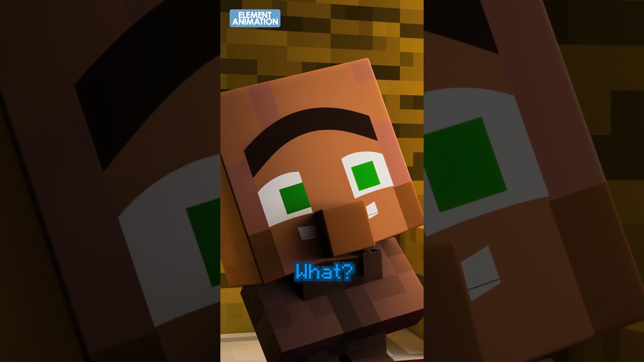 HIS DAD CONFESSED SOMETHING EVIL… #minecraft #minecraftmemes #elementanimation