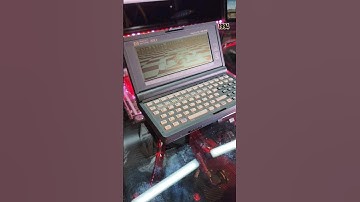 Grand Prix Circuit on HP200LX, 1994 #shorts #retrogaming